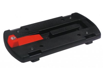KLICKfix Gepäckträger-Adapter GTA schwarz, f. Körbe/ Taschen u. Boxen