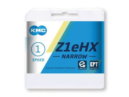 Kette KMC Z1eHX Narrow EPT 1/2" x 3/32", 128 Glieder, 7,8mm        