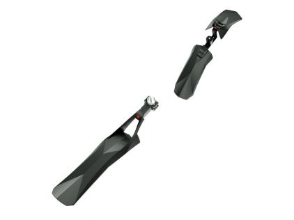 Hebie Schutzblechset Viper X Stealth 26-29", 110mm, schwarz, mit Spritzschutz