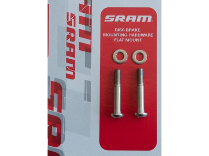 SRAM Schrauben für Flat Mount Bremssattel Titanium / 37 mm