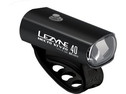Lezyne LED Vorderlicht Hecto Drive 40 StVZO schwarz-glänzend