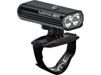 Lezyne Helmlampe Micro Drive Pro 800XL schwarz-glänzend weißes Licht