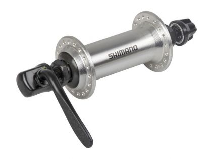Shimano Vorderradnabe HB-TX500, 36 Loch, Schnellspanner, Silber