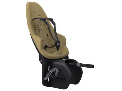 Thule Kindersitz Yepp 2 Maxi Fennel Tan, Befestigung Gepäckträger