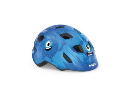 Fahrradhelm Met Hooray blau Monster,glänzend Gr.XS (46-52)     