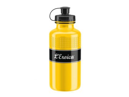 Elite Trinkflasche Eroica Vintage 500ml, gelb, Kunststoff                 