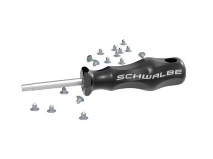 Spikewerkzeug Schwalbe mit 50 Ersatzspikes 5512.01