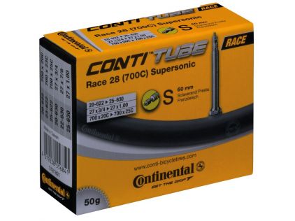 Continental Schlauch Race 28 Supersonic 28" 700x20/25C 20/25-622/630 SV 60mm