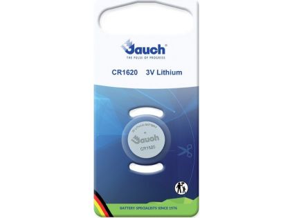 Batterie Jauch Knopfzelle CR1620, Lithium, 3,0 V 75mAh