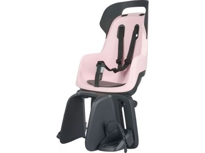 bobike Kindersitz GO Maxi, hinten Cotton Candy Pink, Trägermontage