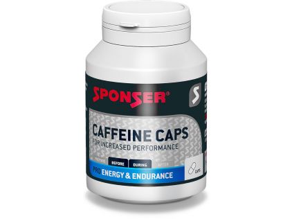 Sponser Caffeine Caps Koffein Kapseln Neutral, 90 St. Dose