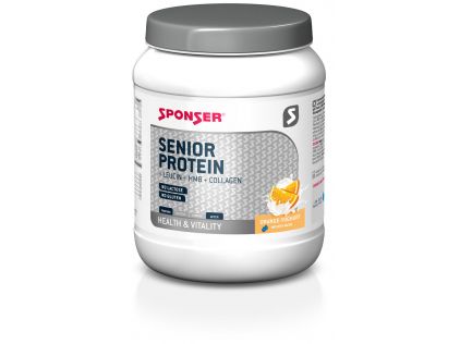 Sponser Senior Protein, mit Leucin, HBM, Collagen, 455 g Dose