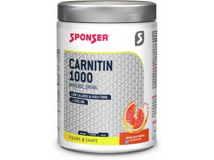 Sponser Carnitin 1000 Mineral Drink Light Blutorange, 400 g Dose, Pulver