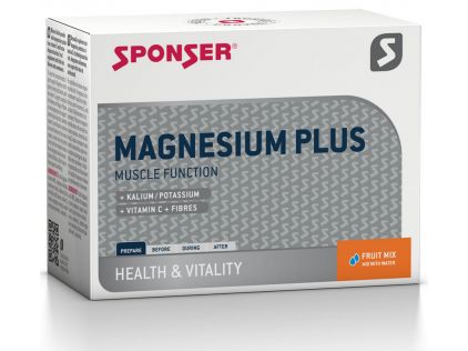 Sponser Magnesium Plus Fruchtmix, 6,5 g Beutel, 20-er Box