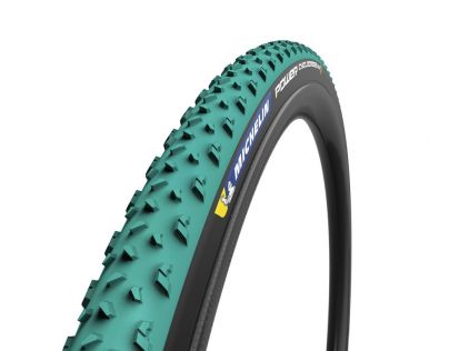 Reifen Michelin Power Cyclocross Mud faltbar 28" 700x33C 33-622 grün TL-Ready