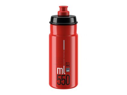 Elite Trinkflasche Jet 550ml, rot/grau, Polyethylen            