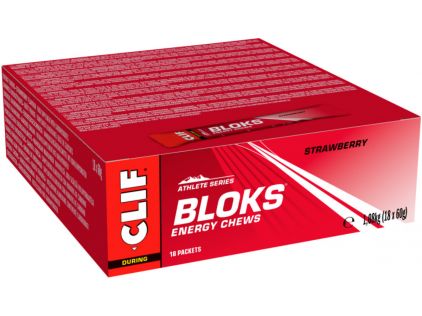 Clif Bar Bloks Erdbeere  18 Stk.