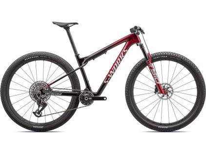 Specialized Epic World Cup S-Works Gloss Red Tint / Flake Silver Granite / Metallic White Silver S
