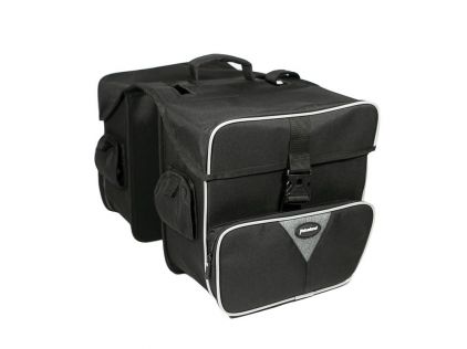 Haberland Doppeltasche Maxi schwarz, 31x31x16cm, 31ltr