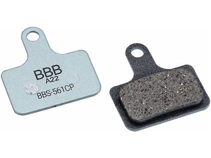 BBB Bremsbelag lose CoolFin BBS-561CP für Shimano Flat Mount BR-RS 505/805 ohne Kühlkörp