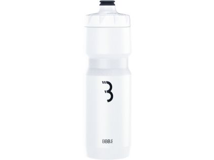 BBB AutoTank XL Trinkflasche BWB-15 750 ml, Sportverschluss, weiß
