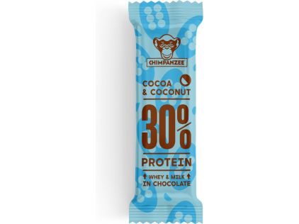 Chimpanzee Proteinriegel 30% Cocoa & Kokosnuss, 50g je Riegel 20 Stück pro Verpackungseinheit