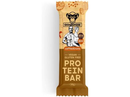 Chimpanzee Proteinriegel Kaffee & Nuss 45g je Riegel 20 Stück pro Verpackungseinheit