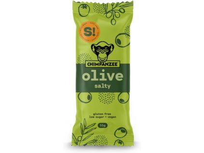 Chimpanzee Salty-Riegel Olive 50g je Riegel 20 Stück pro Verpackungseinheit