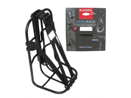 KLICKfix Universal-Träger Vario-Rack mit Gurtband, schwarz