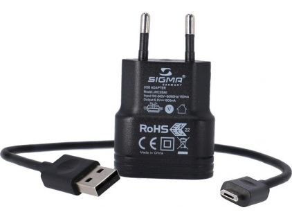 Ladegerät + Micro USB Ladekabel, für ID Run