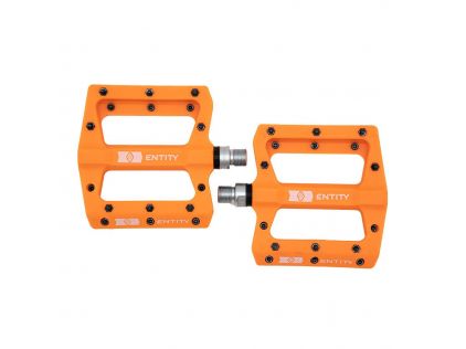Entity PP16 Composite Flat Pedals - Orange