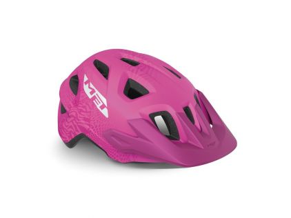 Fahrradhelm Met Eldar pink, matt Unisize (52-57)              