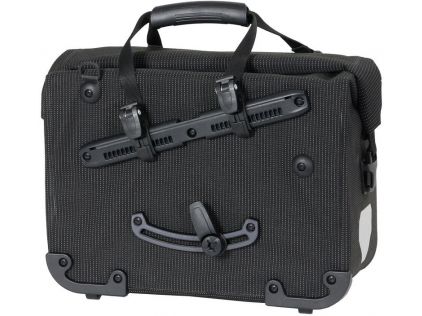 Ortlieb F70971 Office-Bag High-Visibility QL2.1 Einzeltasche 21 l, Cordura PU, schwarz reflex