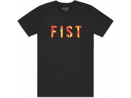 Fist T-Shirt Flaming Hawt