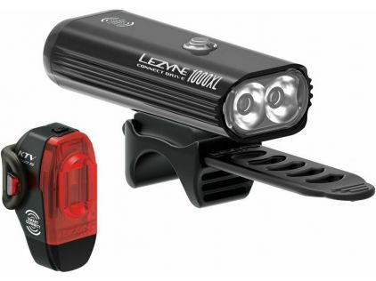 Lezyne Beleuchtungsset Connect Smart 1000XL + LED KTV black