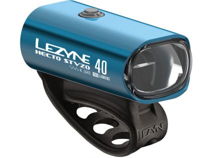 Lezyne LED Vorderlicht Hecto Drive 40 StVZO blau-glänzend