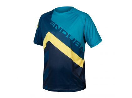 Endura SingleTrack Print T-Shirt LTD blaubeere XL