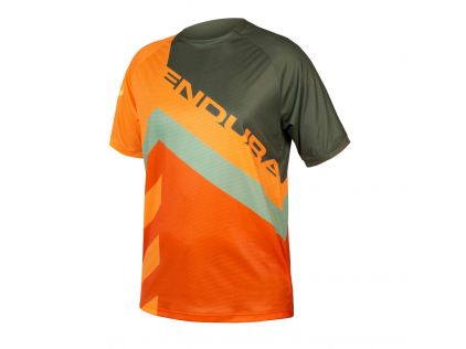 Endura SingleTrack Print T-Shirt LTD olivgrün L