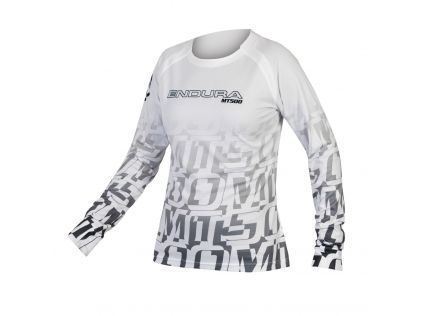 Endura Damen MT500 Print T-Shirt LTD (langarm) schwarz S
