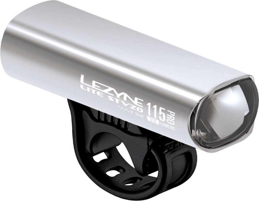 Lezyne LED Vorderlicht Lite Drive Pro 115 StVZO silber-glänzend