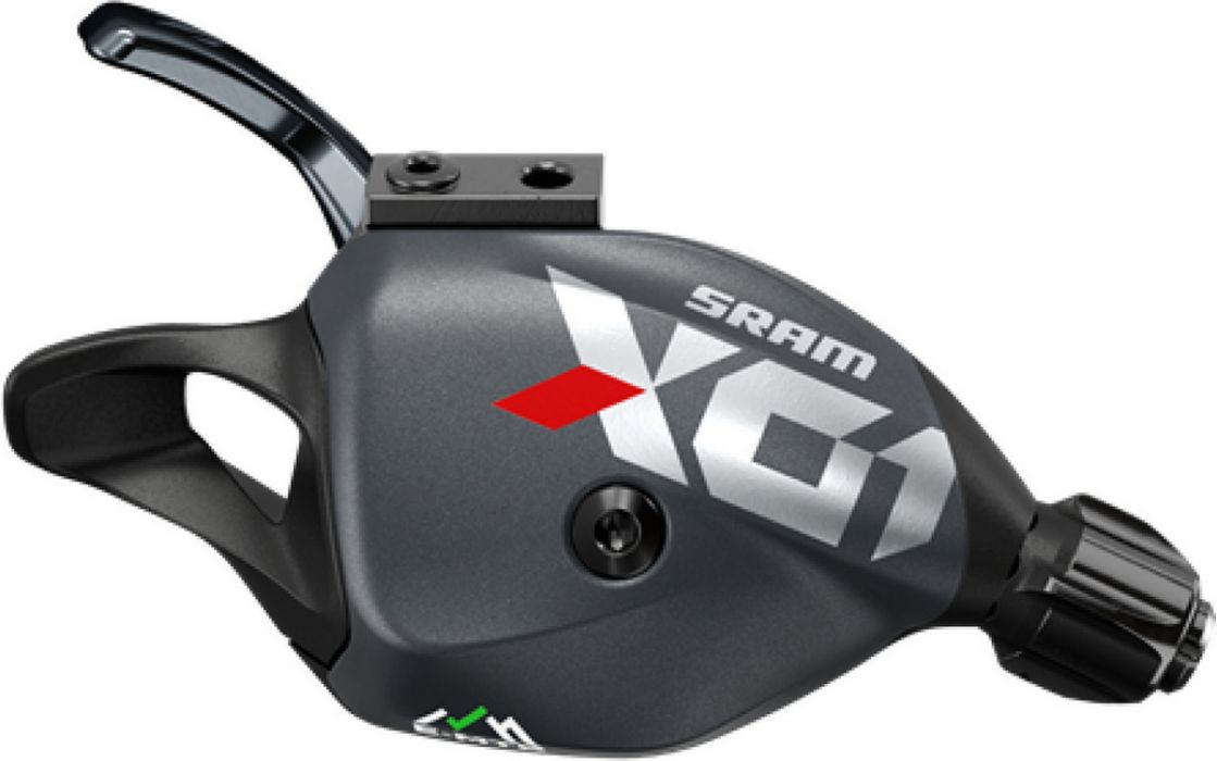 SRAM Trigger X01 Eagle Single Click schwarz-rot