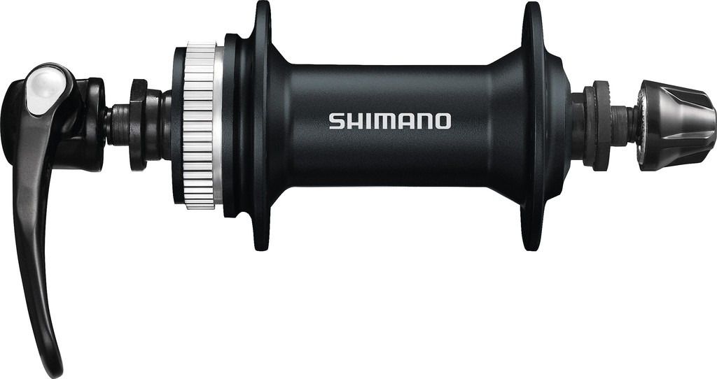 Shimano Vorderradnabe HB-M4050 Center-Lock, 32 Loch, Schnellspanner, schwarz