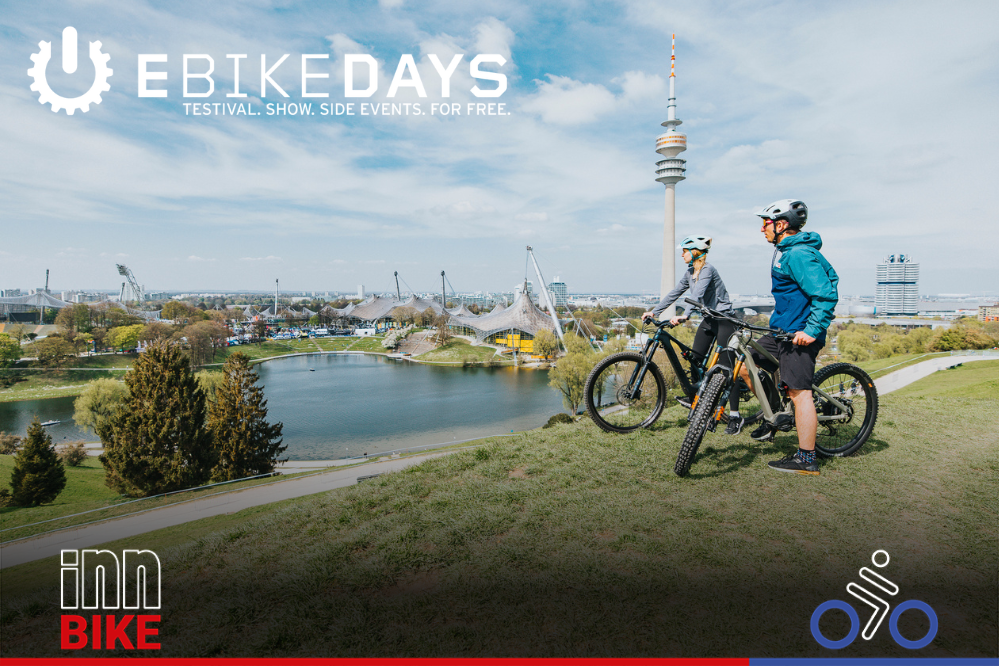 Besuche uns auf den E-Bike Days München 2023