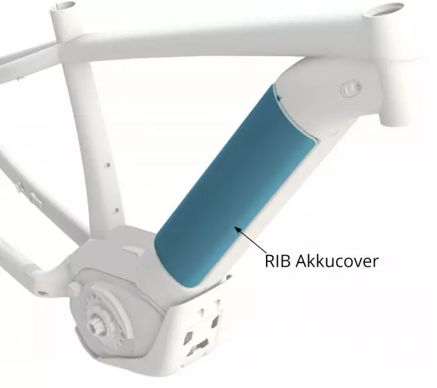 Trek RIB Akkucover Bosch PowerTube Abdeckung|e-bikes4you.com